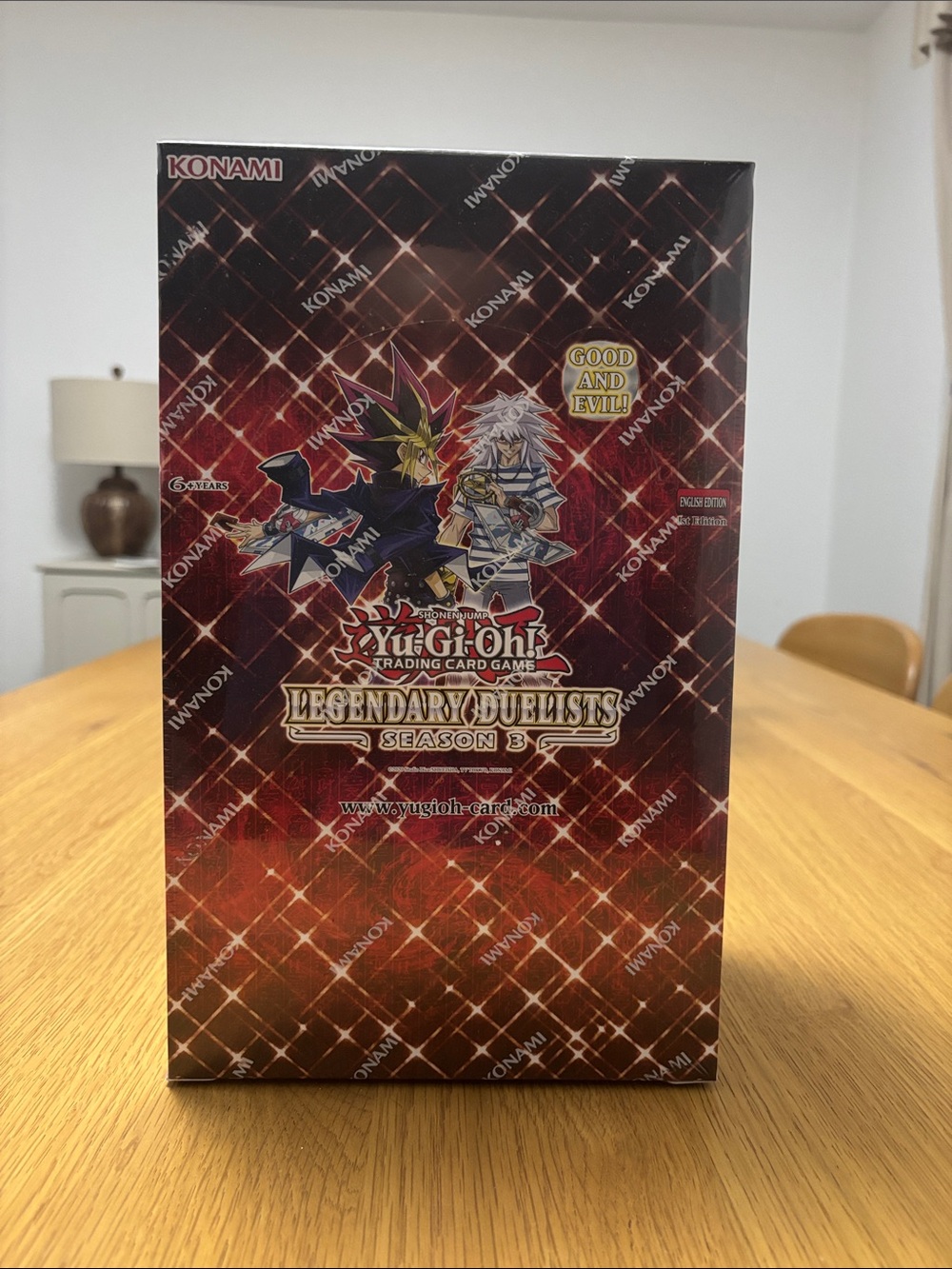 1st Edition English Yu-Gi-Oh! Legendary Duelists Season 3 Sealed Box